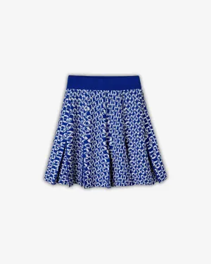 AMELIA GUSSET PLEAT SKIRT