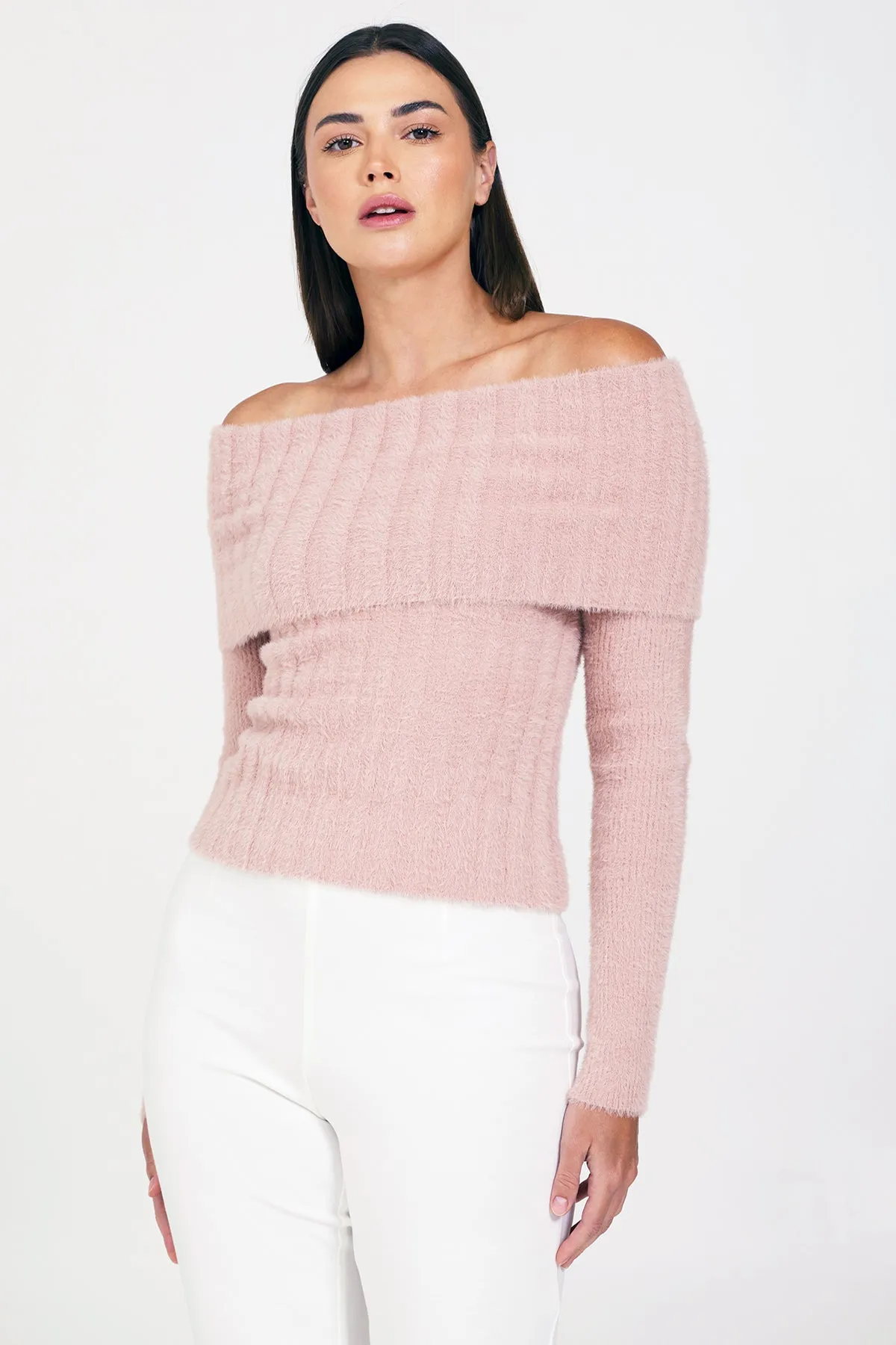 Bailey 44 Tores Sweater Top in Blush