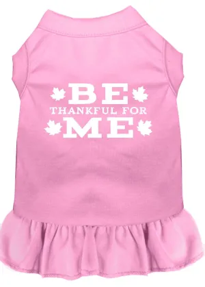 Be Thankful For Me Screen Print Dress Light Pink Xxxl (20)