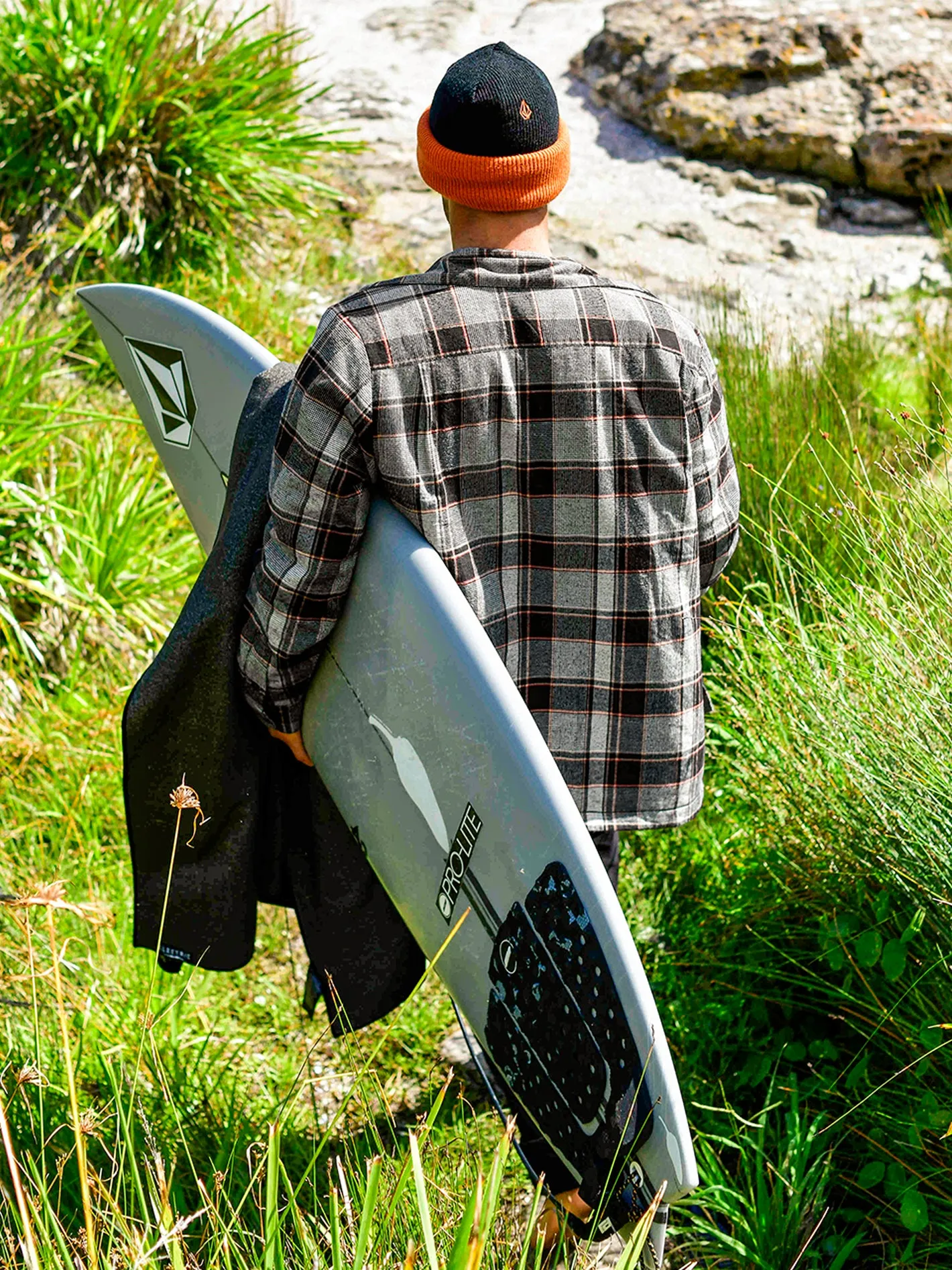 Brickstone Lined Flannel Long Sleeve Shirt - Dirty White