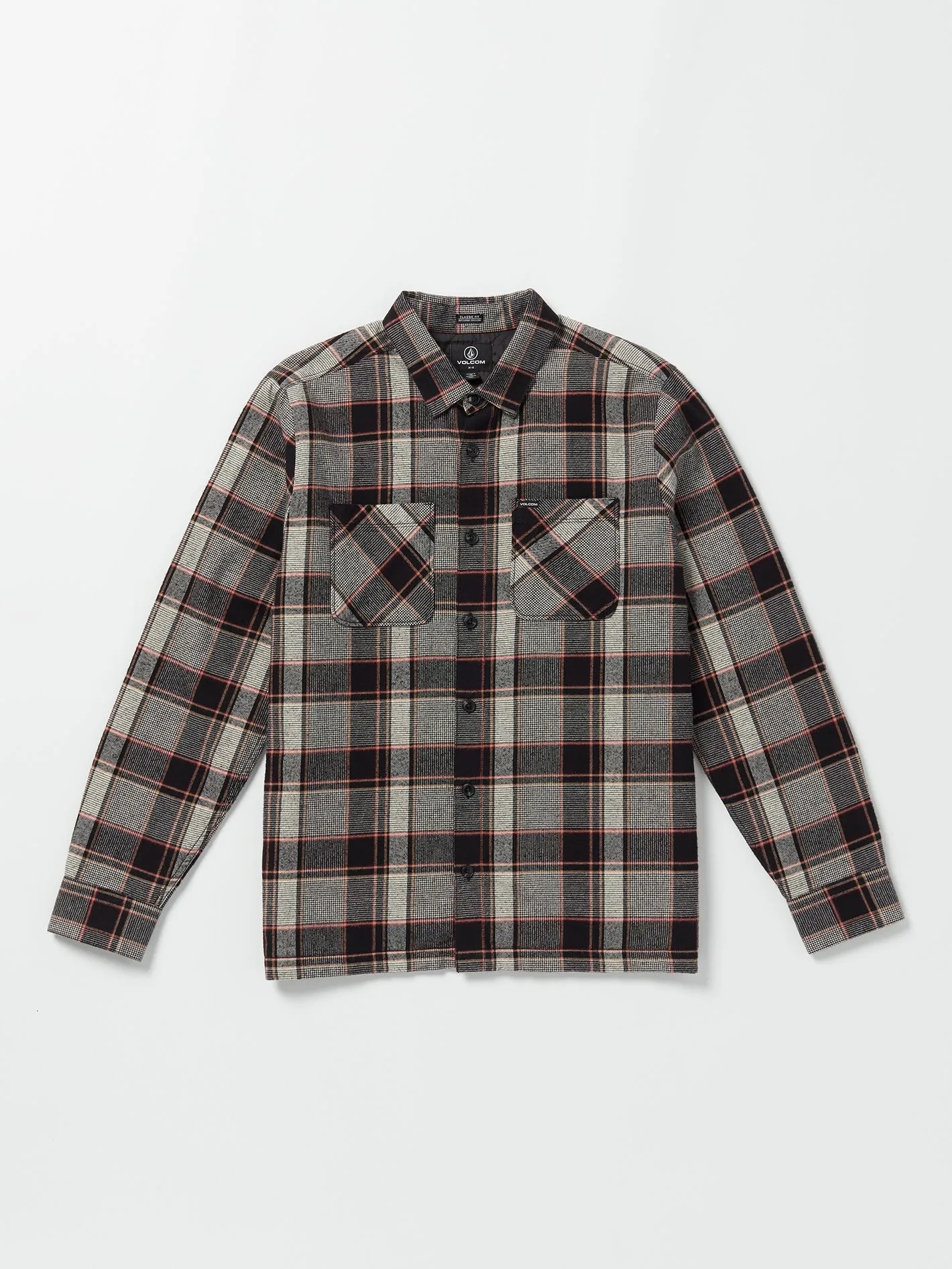 Brickstone Lined Flannel Long Sleeve Shirt - Dirty White