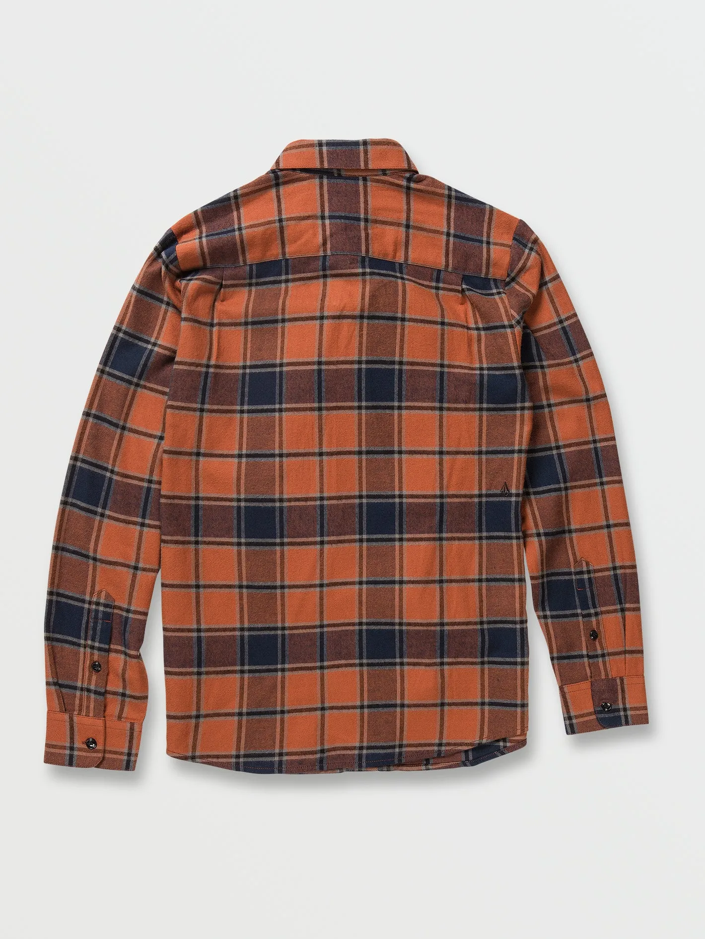 Caden Plaid Long Sleeve Flannel - Mocha