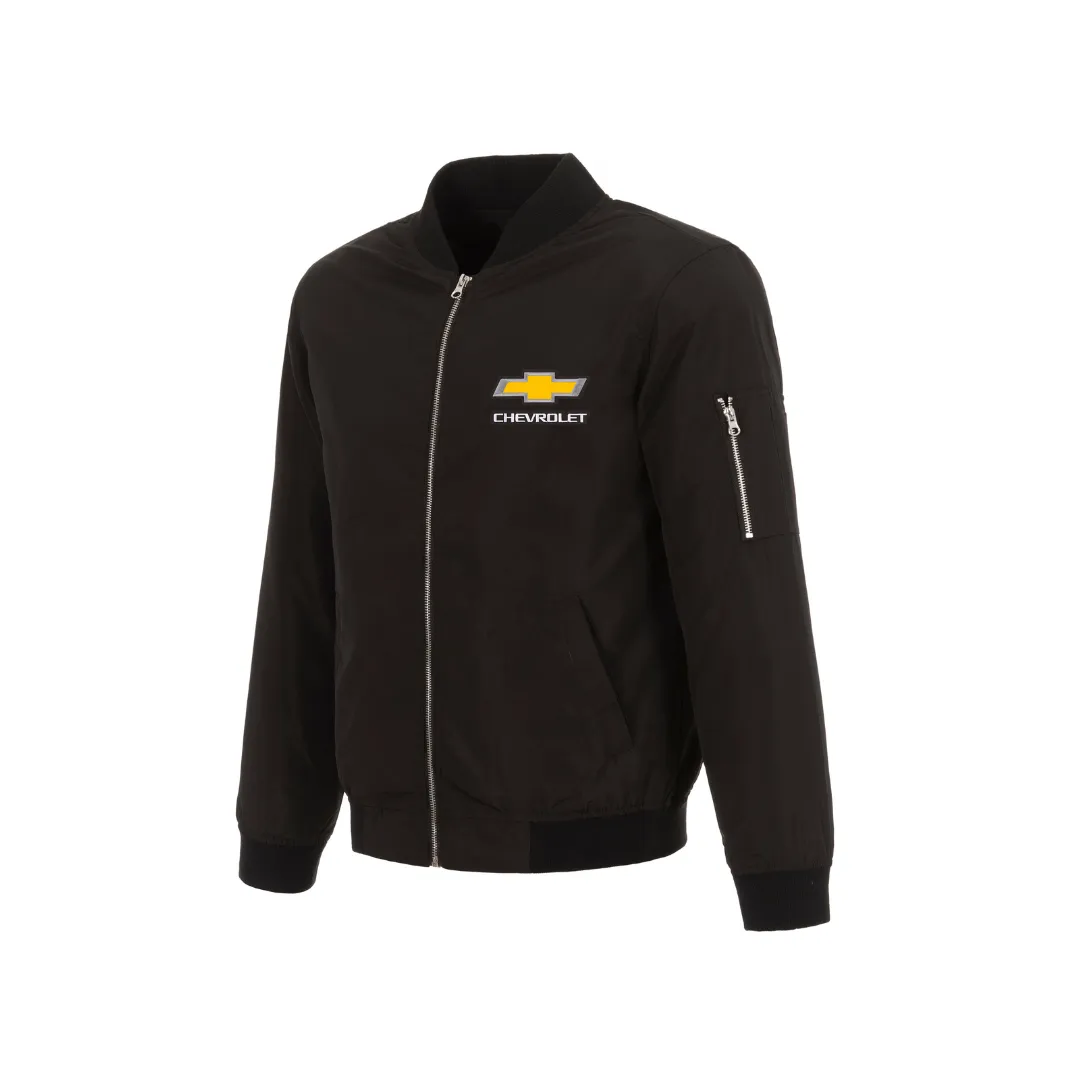 Chevy Men's Nylon Bomber Jacket