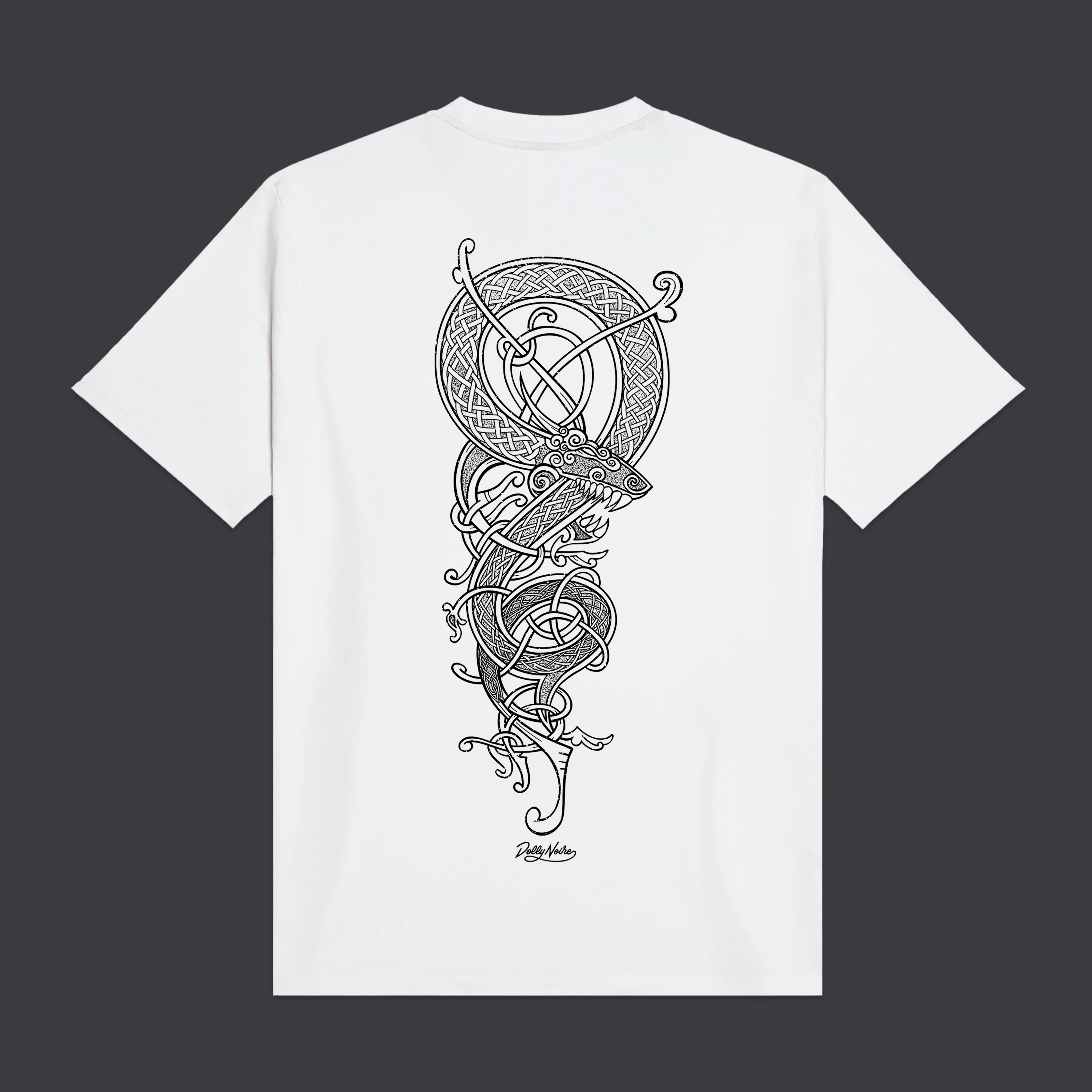 Dragon Knot Tee White