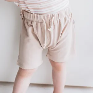 Drawstring Shorts - Oasis Beige