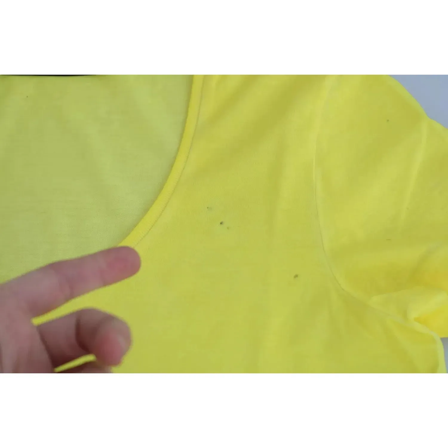 Dsquared² Yellow Round Neck Short Sleeve Shirt Top Blouse