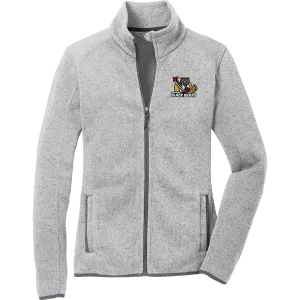 Dupage Black Bears Ladies Sweater Fleece Jacket