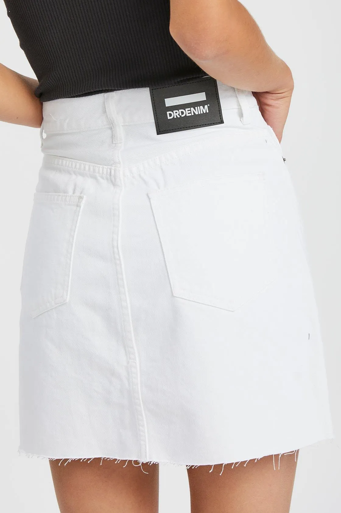 Echo Skirt - White