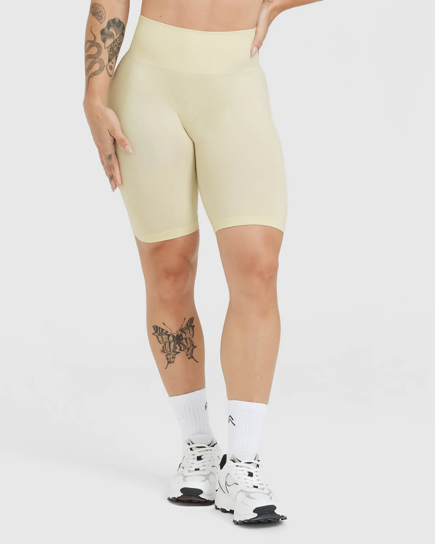 Effortless Seamless Cycling Shorts | Vanilla