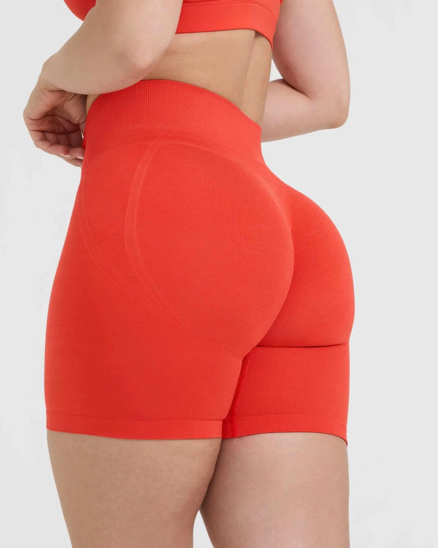 Effortless Seamless Shorts | Charged Orange