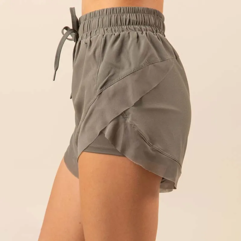 Elastic Waist Pull On Active Shorts