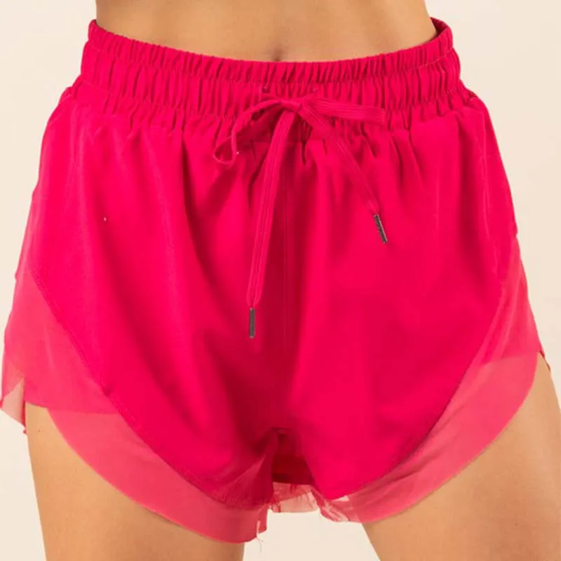 Elastic Waist Pull On Active Shorts