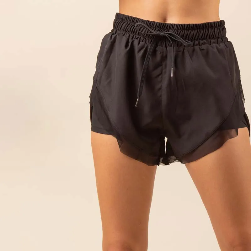 Elastic Waist Pull On Active Shorts