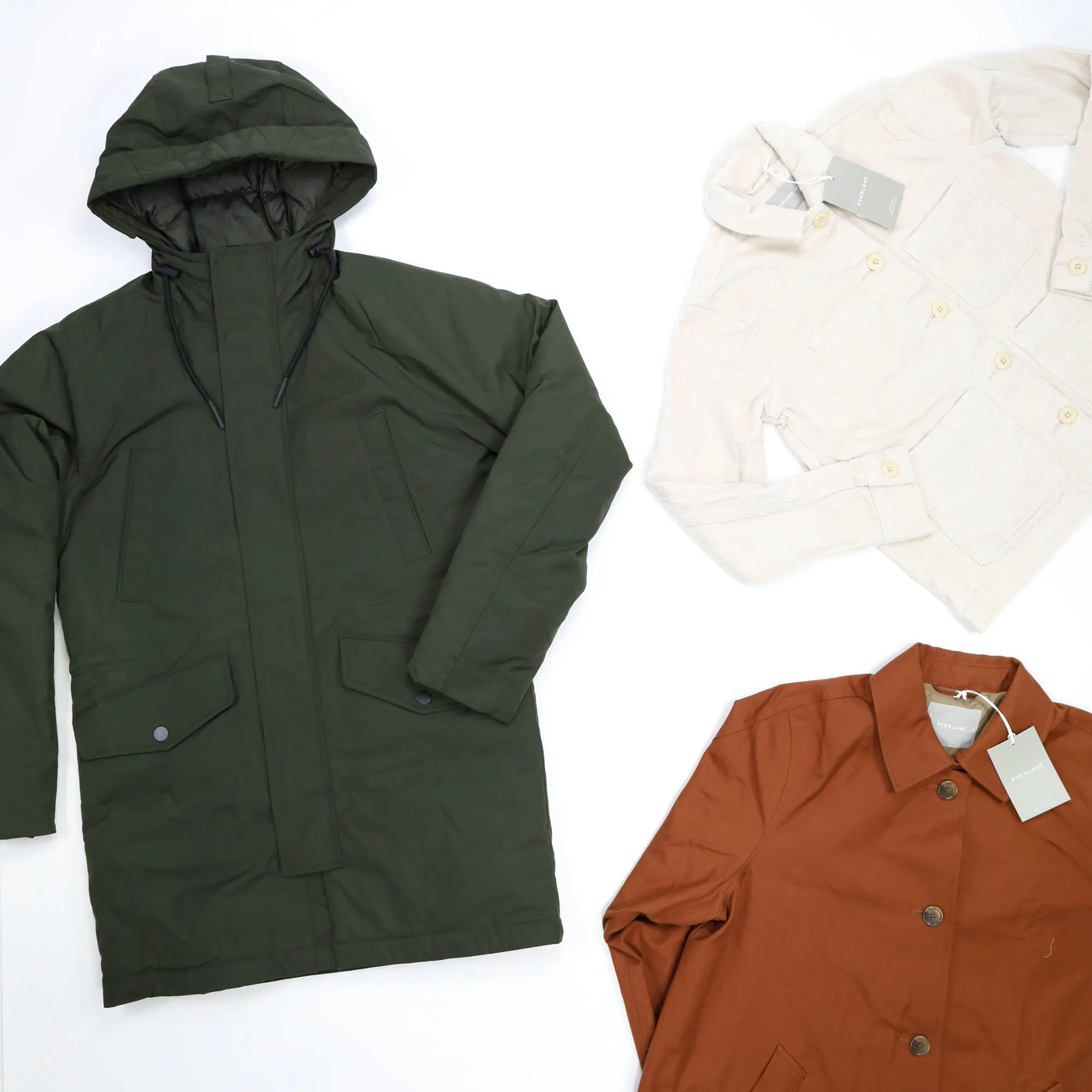 Everlane Men's & Women's NWT/NWOT Wholesale Outerwear