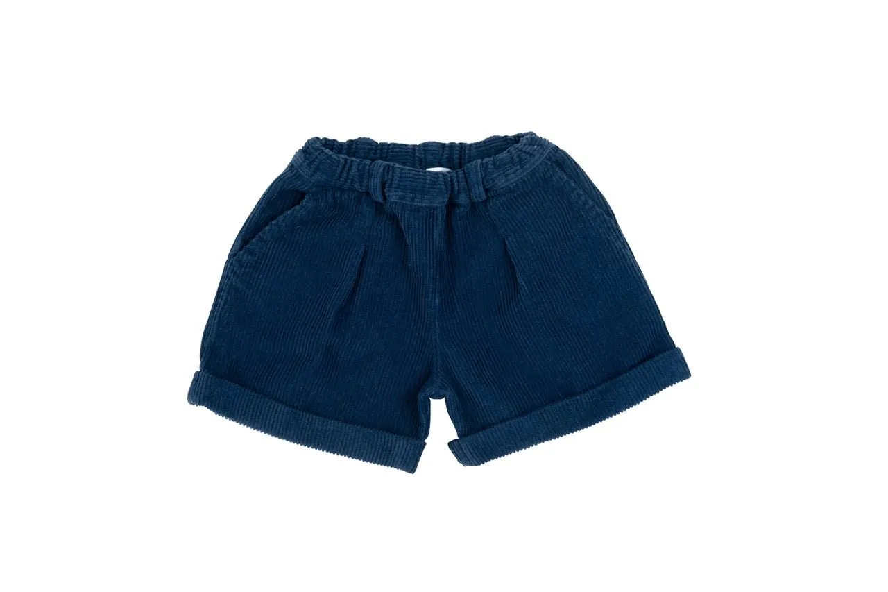 Girl Shorts - Velvet Genova Blue