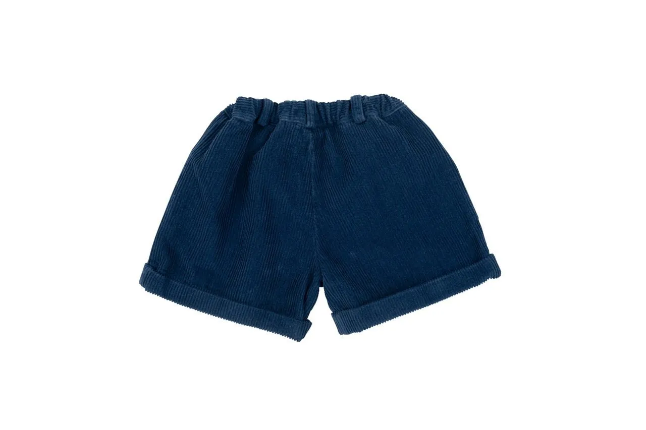 Girl Shorts - Velvet Genova Blue