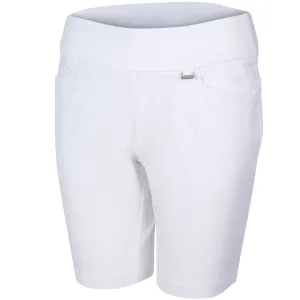 Greg Norman Shorts Essentials Pull-On White: NEW!