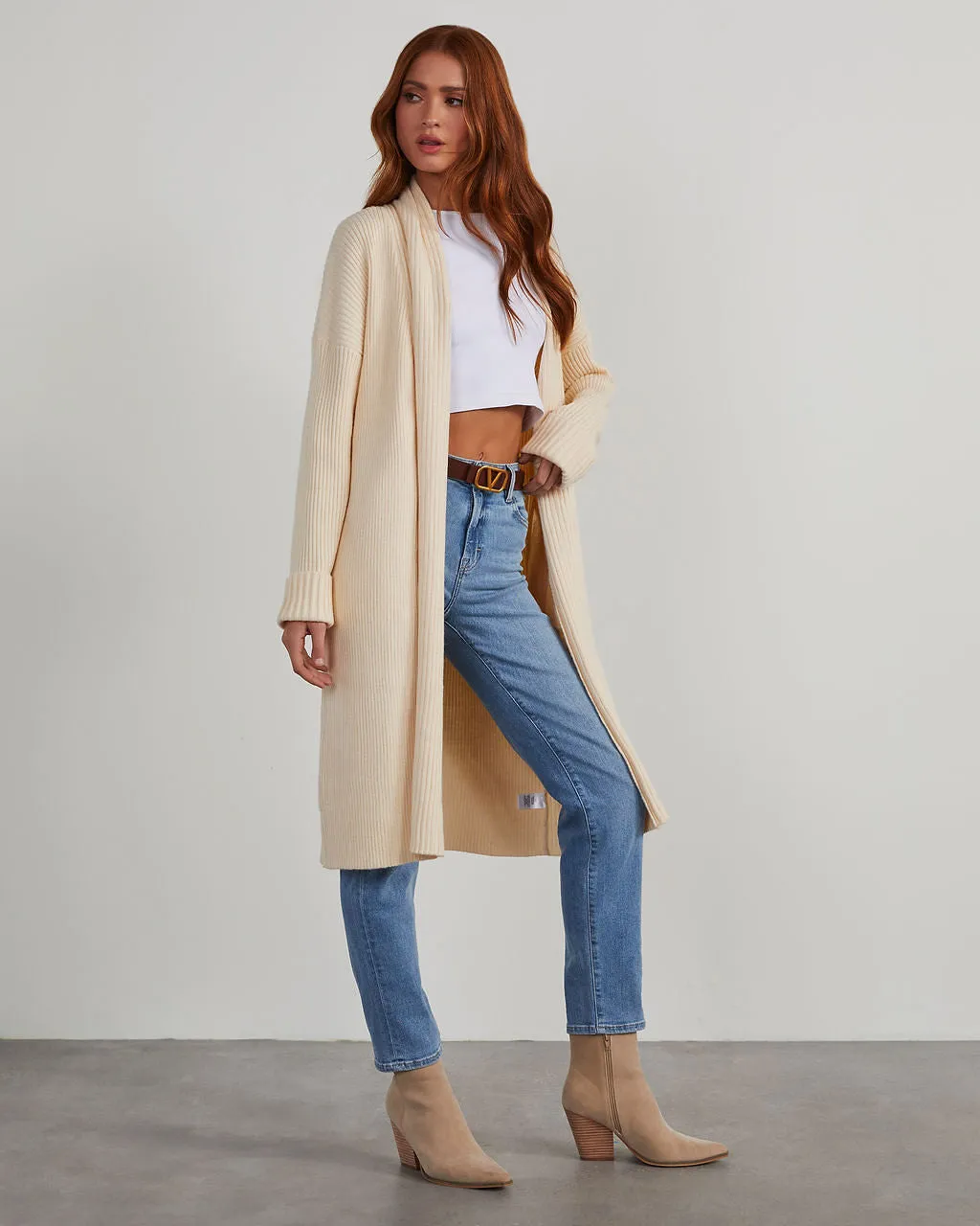 Hanson Oversized Knit Duster