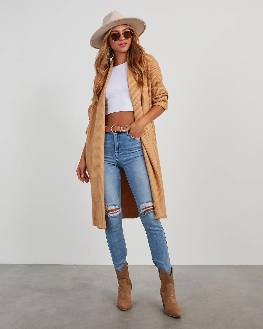 Hanson Oversized Knit Duster