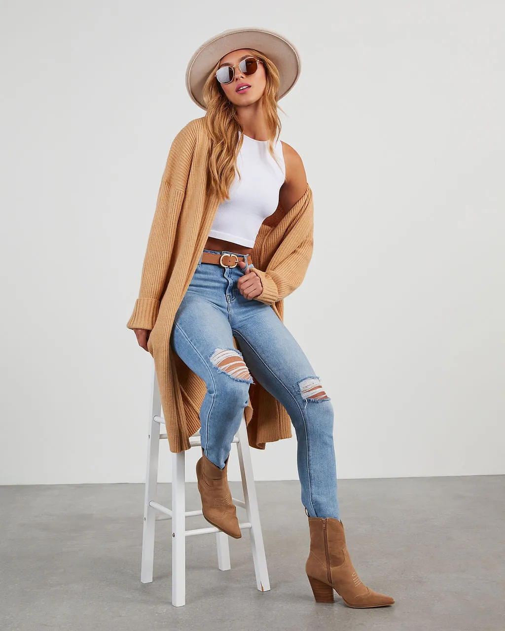 Hanson Oversized Knit Duster