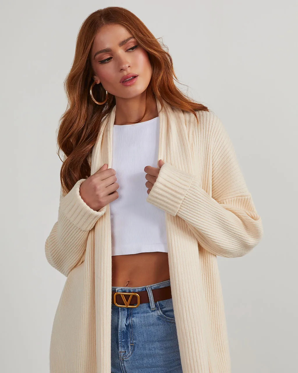 Hanson Oversized Knit Duster