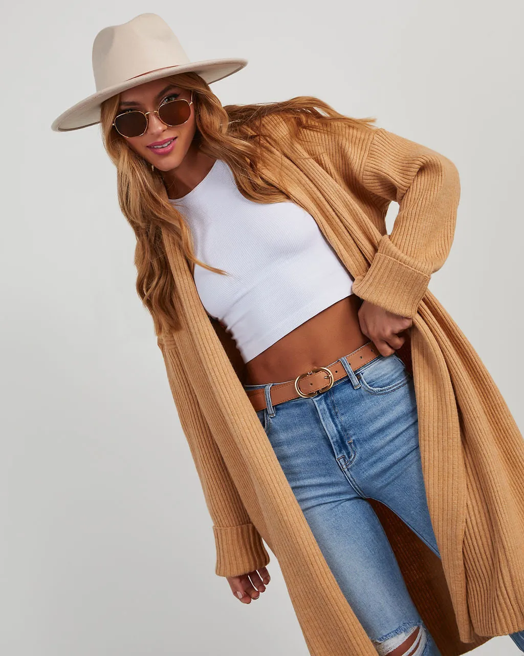 Hanson Oversized Knit Duster