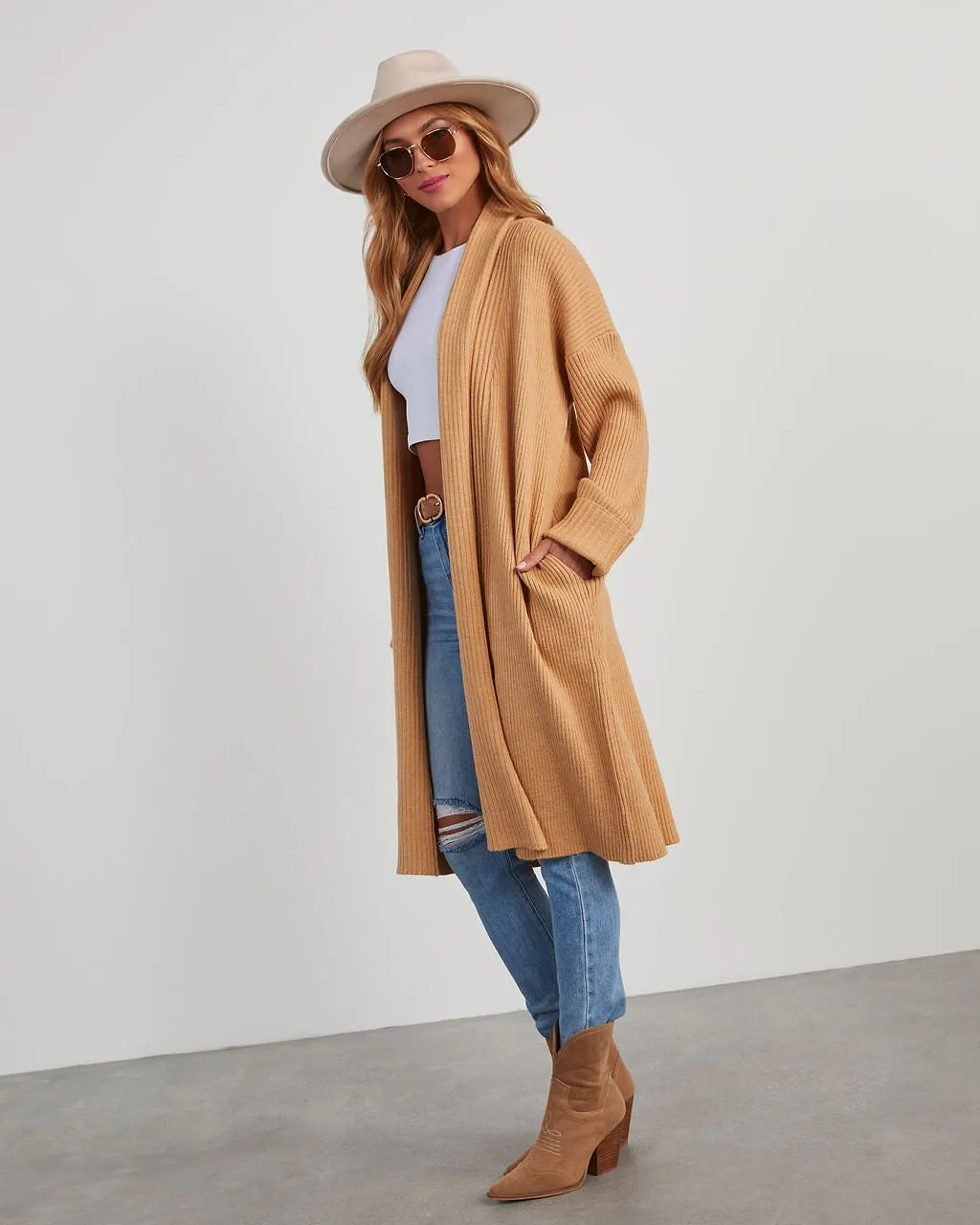 Hanson Oversized Knit Duster