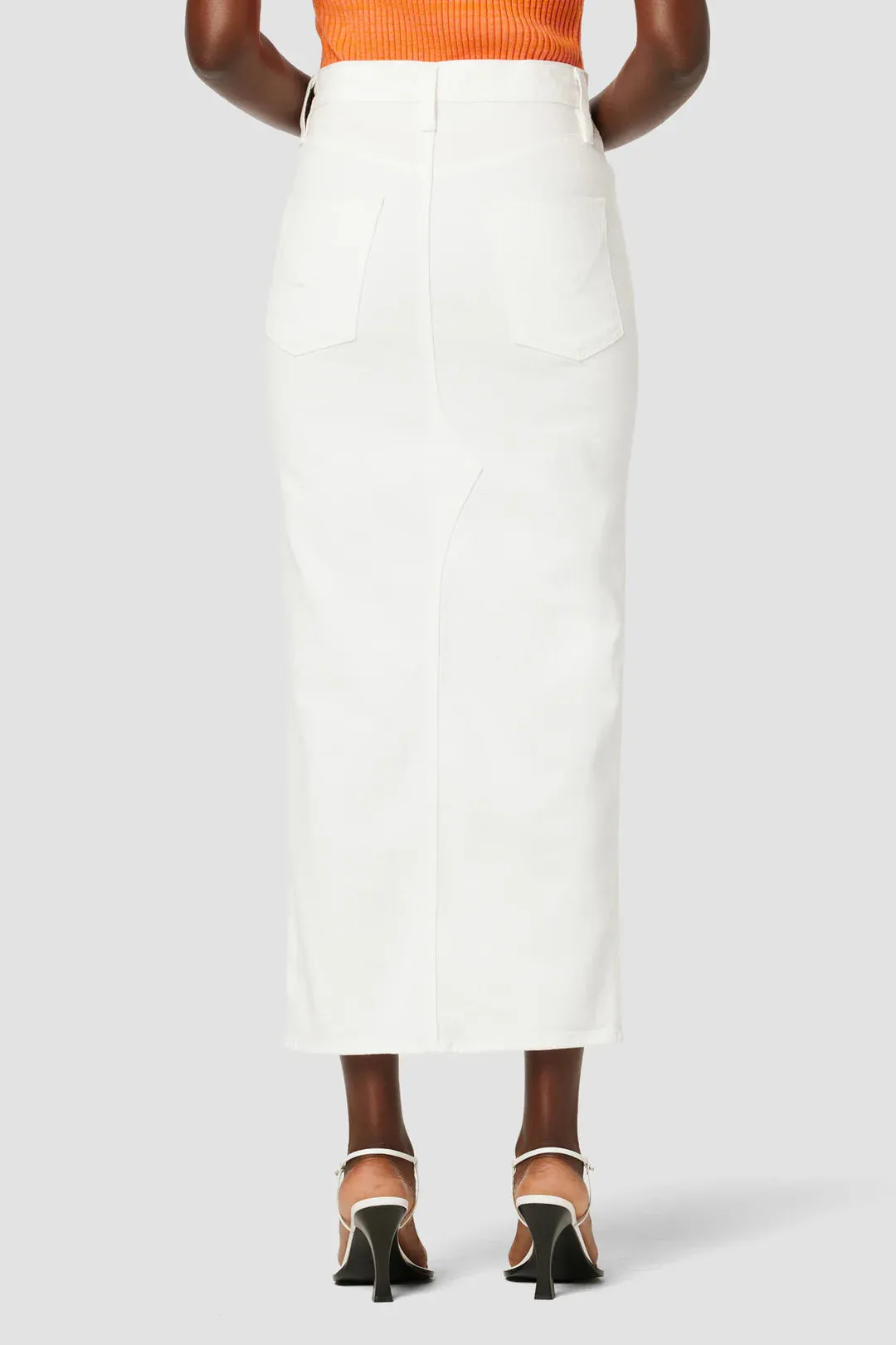 Hudson Jeans Reconstructed Midi Skirt