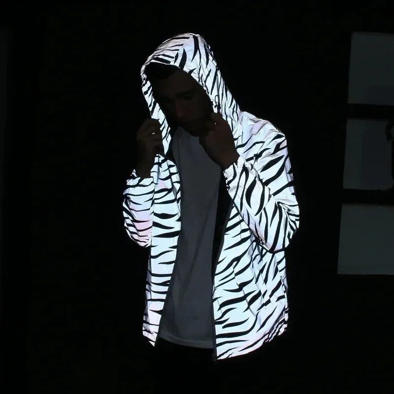 Leopard Zebra Reflective Jacket