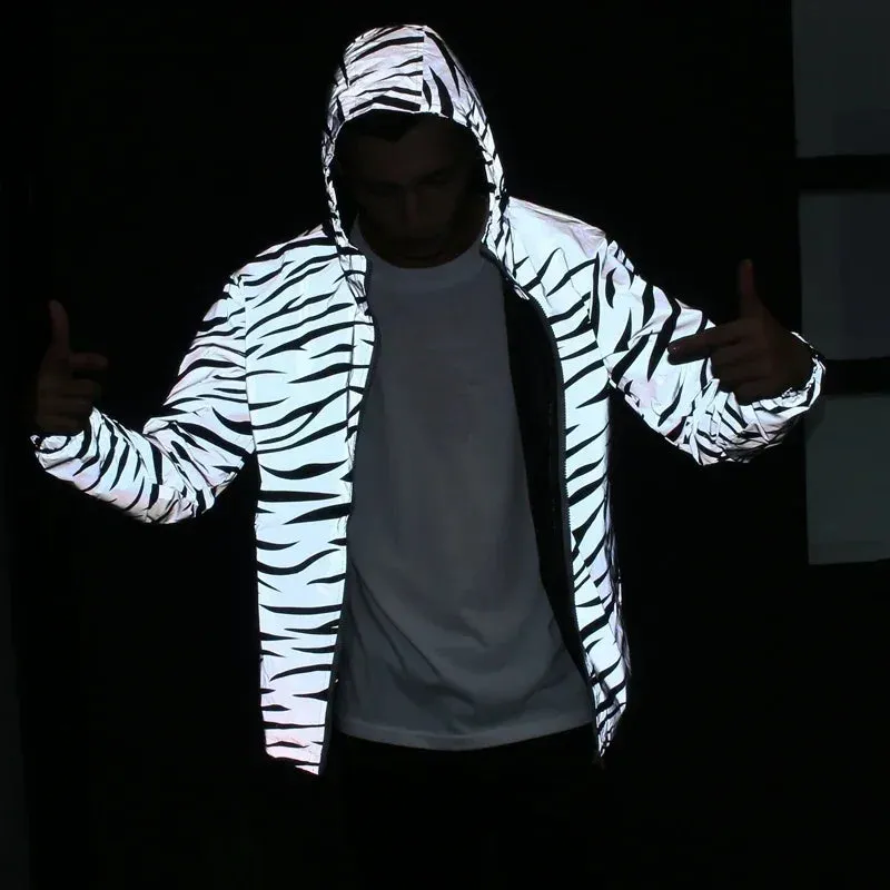 Leopard Zebra Reflective Jacket