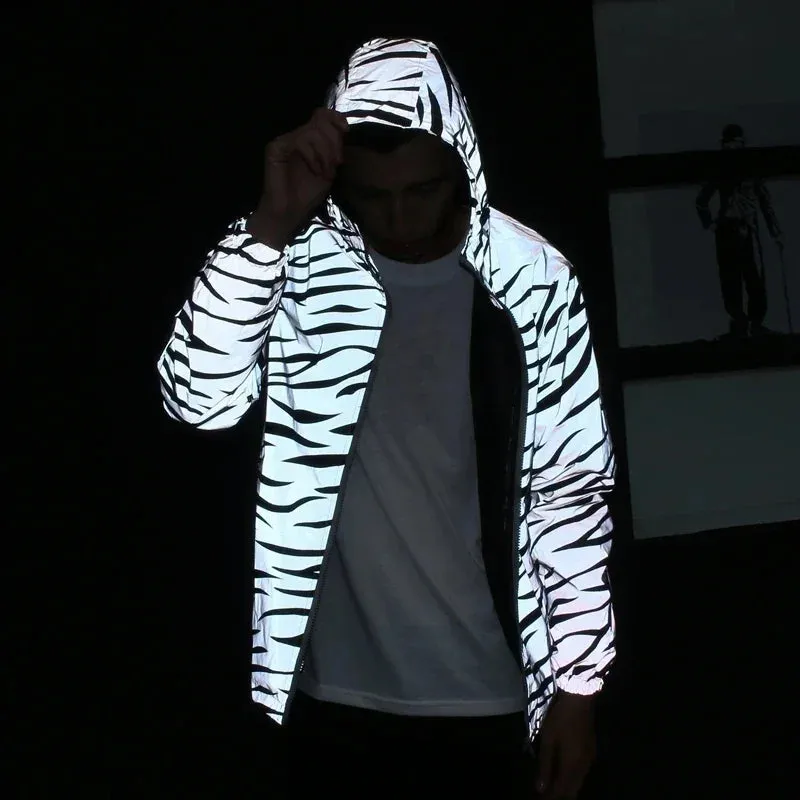 Leopard Zebra Reflective Jacket