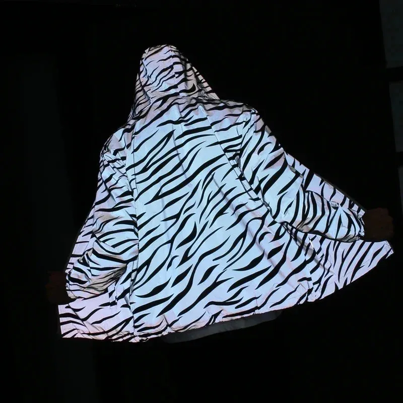 Leopard Zebra Reflective Jacket