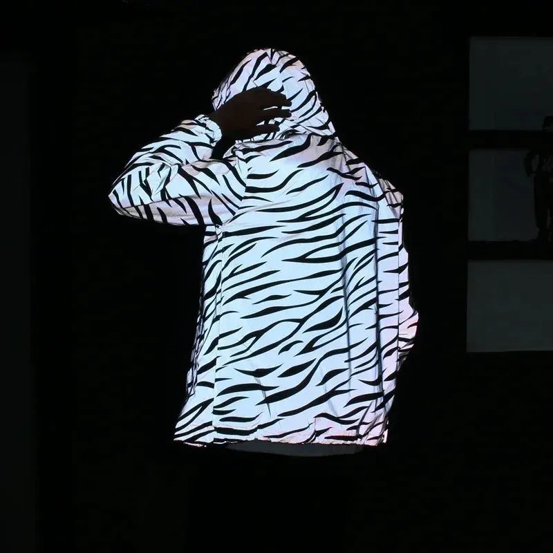 Leopard Zebra Reflective Jacket