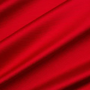 Lipstick Red Silk Faille