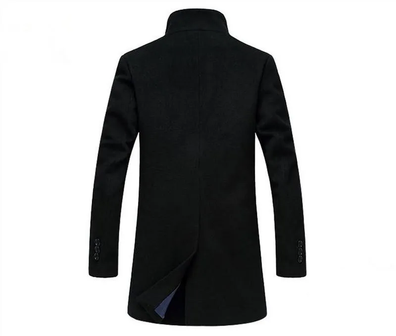 Luxury Wool Slim Fit Winter Coat - 4 Colors