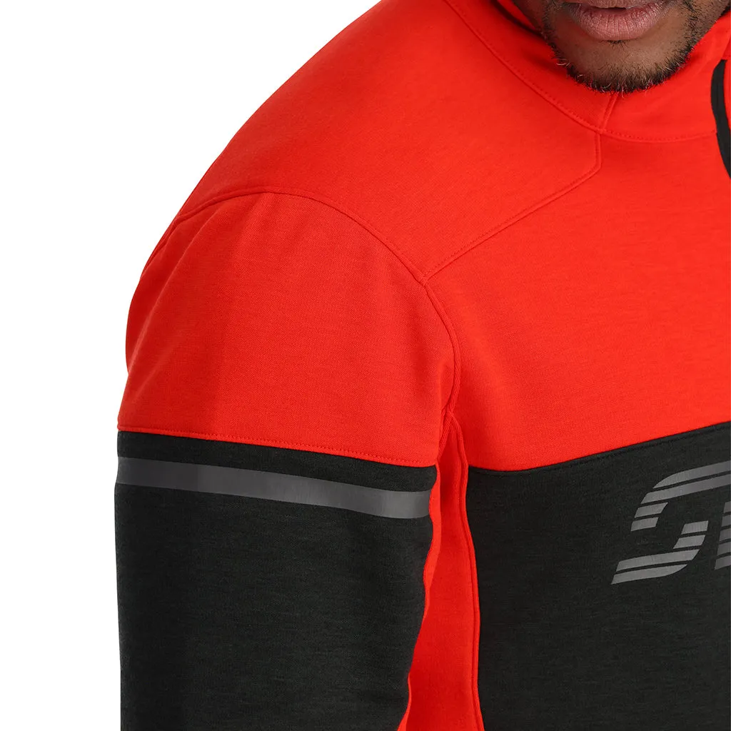 Mens Speed Fleece Half Zip - Volcano