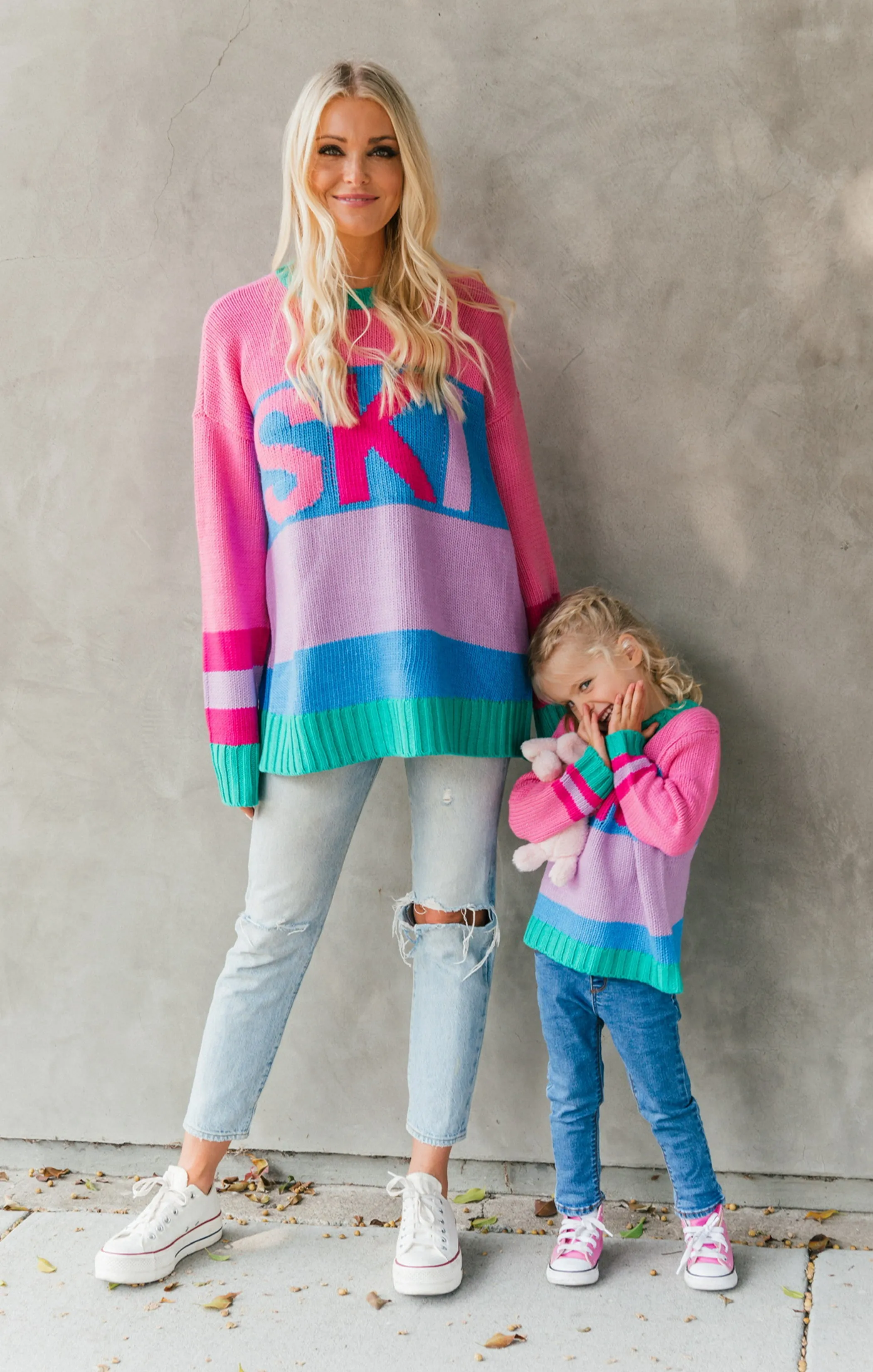 Mini Ski In Sweater ~ Ski Knit Multi