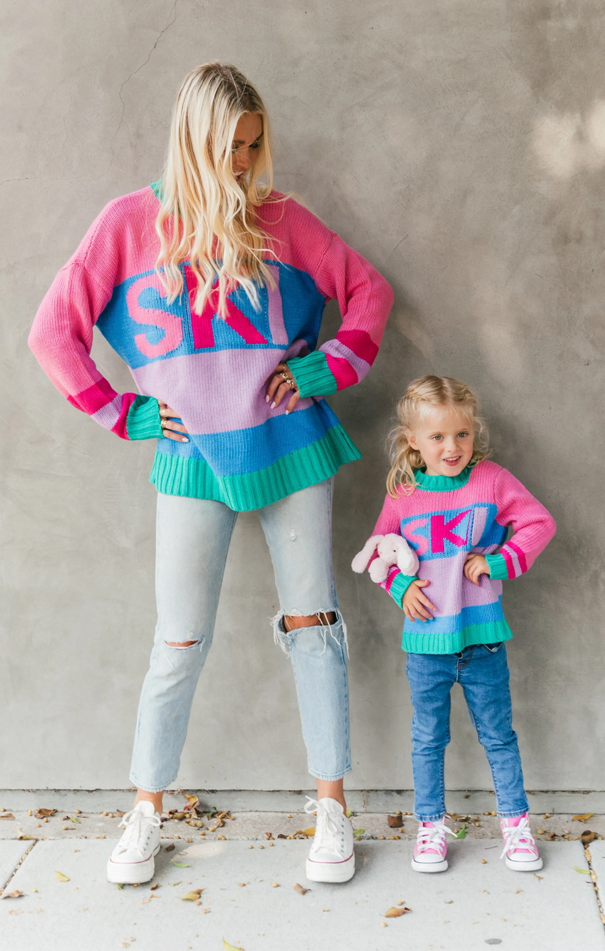 Mini Ski In Sweater ~ Ski Knit Multi