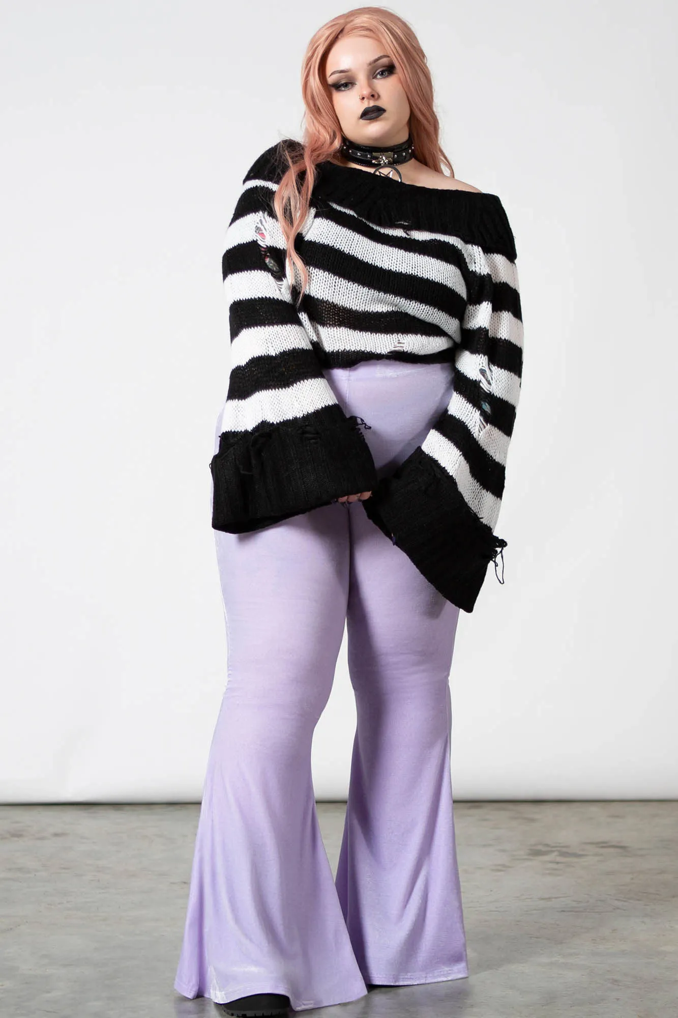 Moondance Bell Bottoms [PASTEL LILAC]