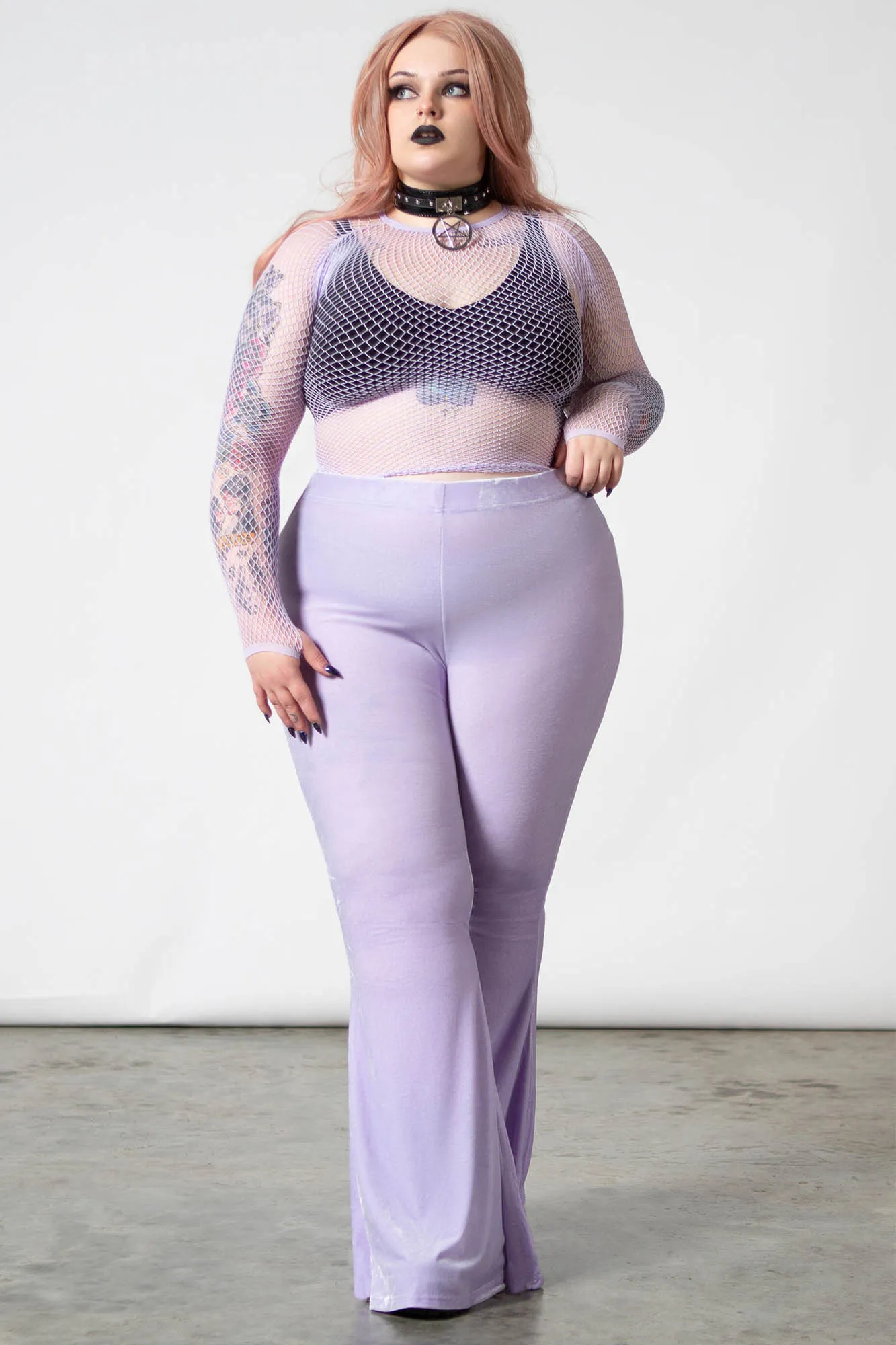 Moondance Bell Bottoms [PASTEL LILAC]