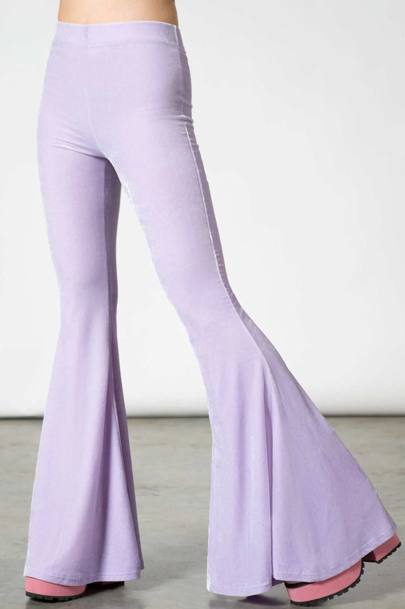 Moondance Bell Bottoms [PASTEL LILAC]