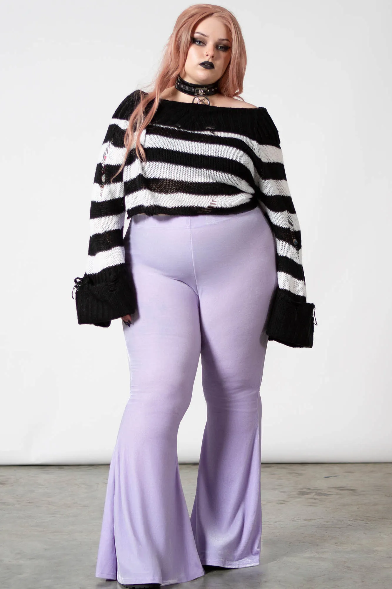 Moondance Bell Bottoms [PASTEL LILAC]