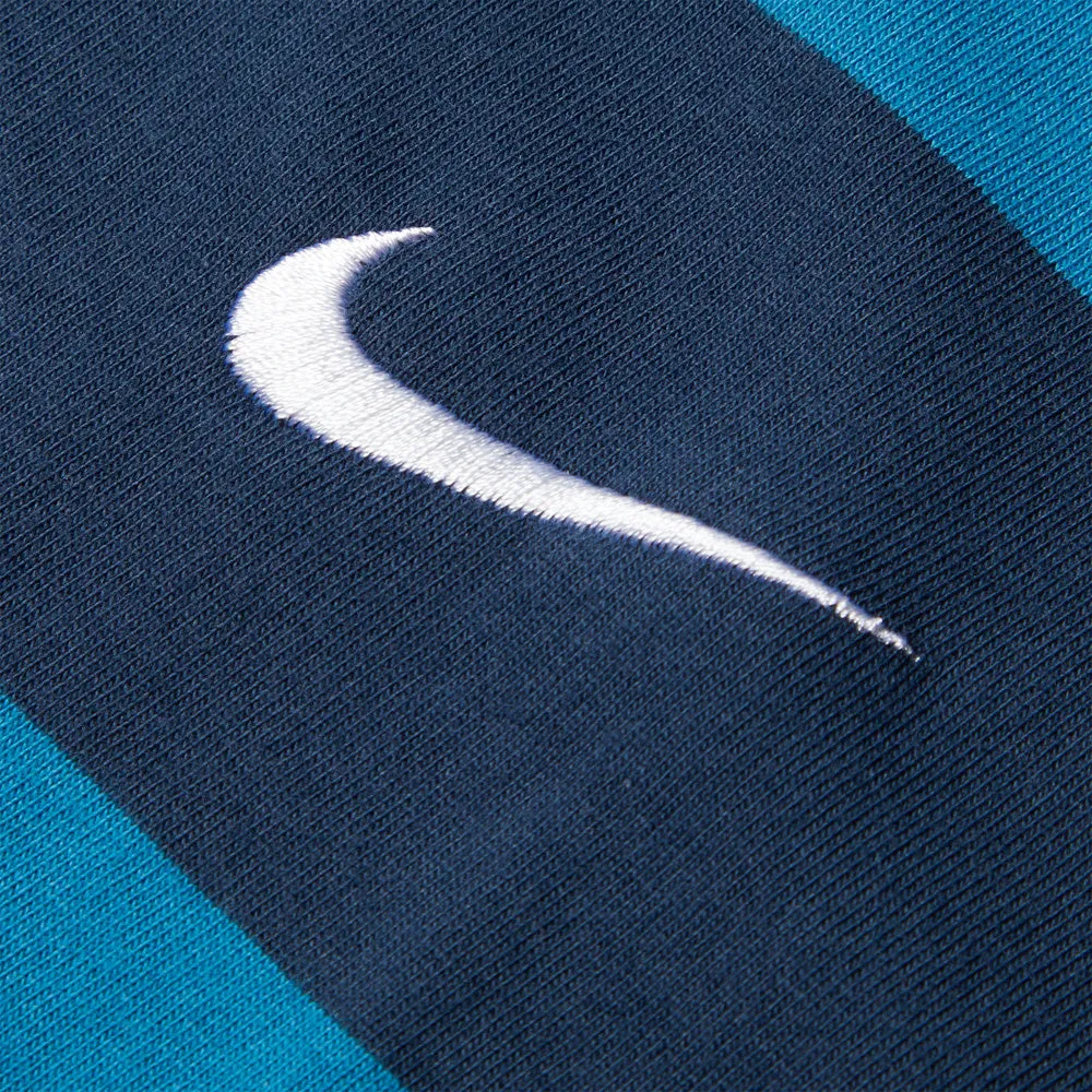 Nike SB Striped Skate Tee Midnight Navy/Industrial Blue