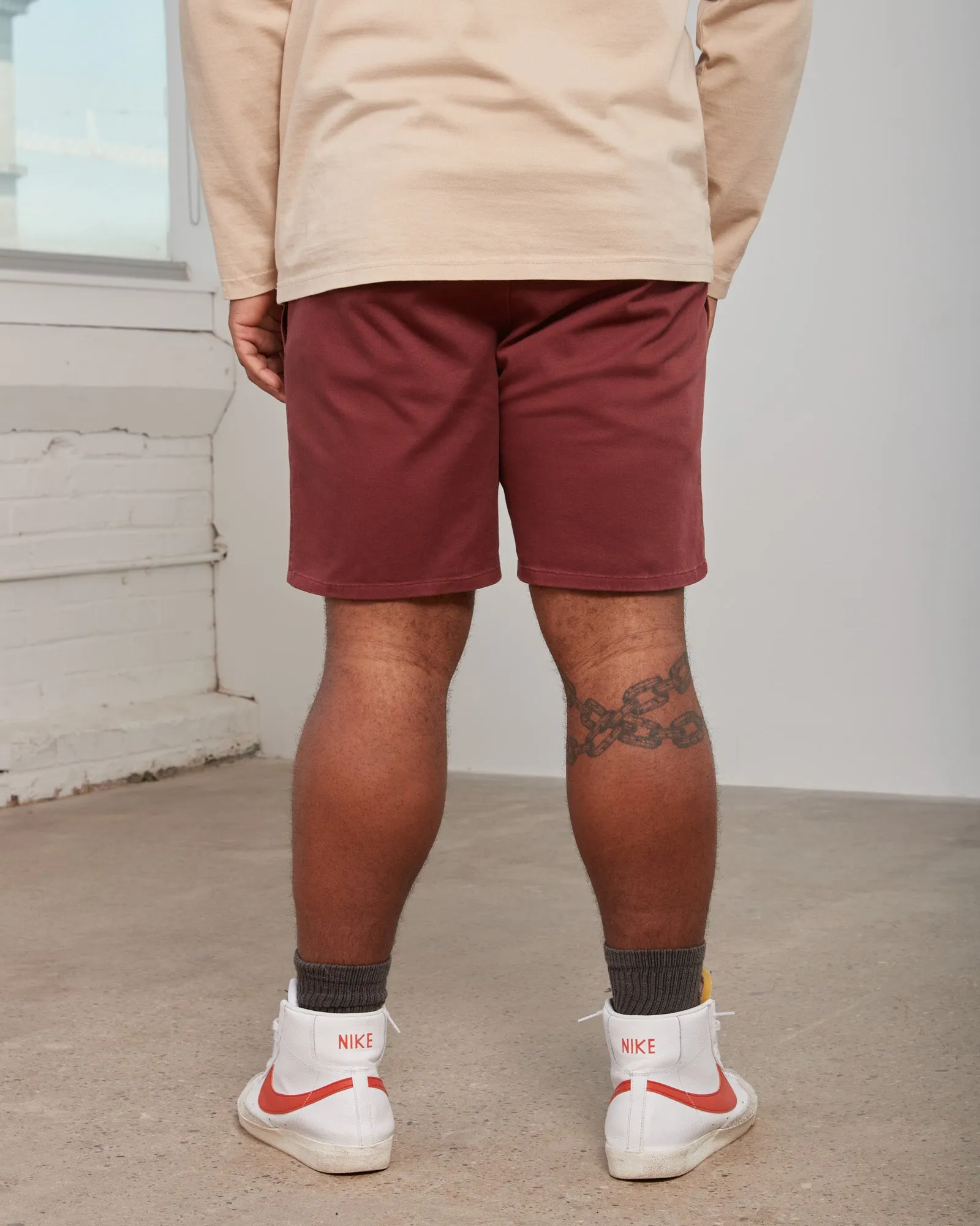 Organic Twill Pull-On Short - 7