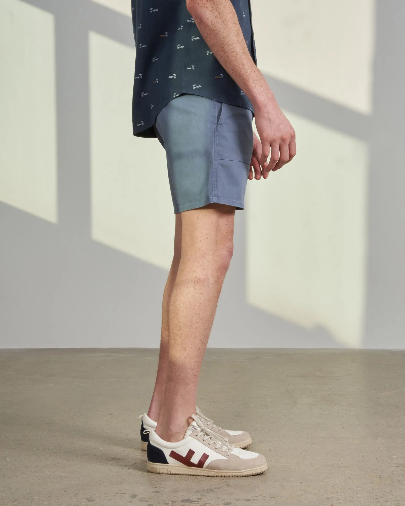 Organic Twill Pull-On Short - 7