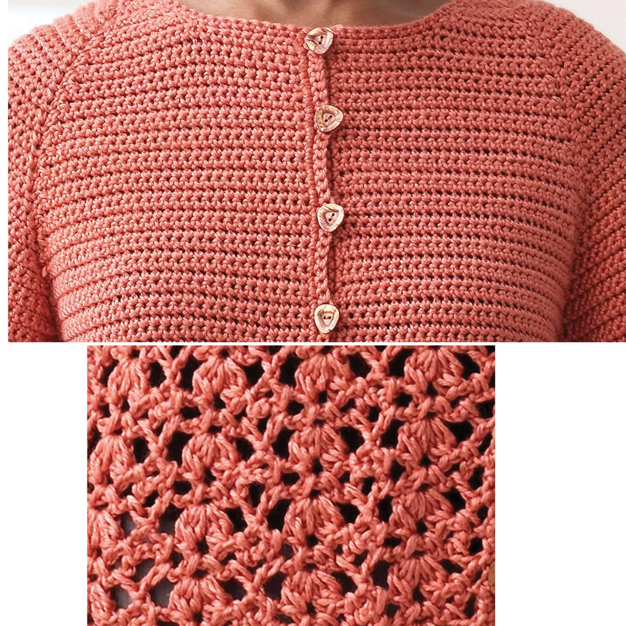 Patons Crochet Cardigan