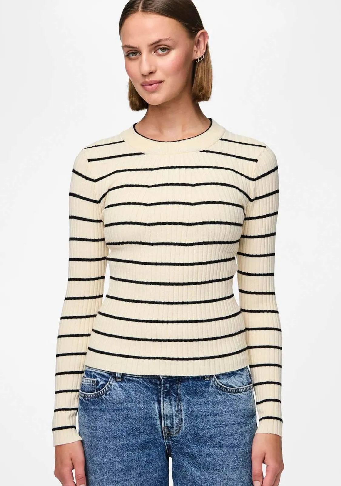 PCCrista LS O-Neck Sweater