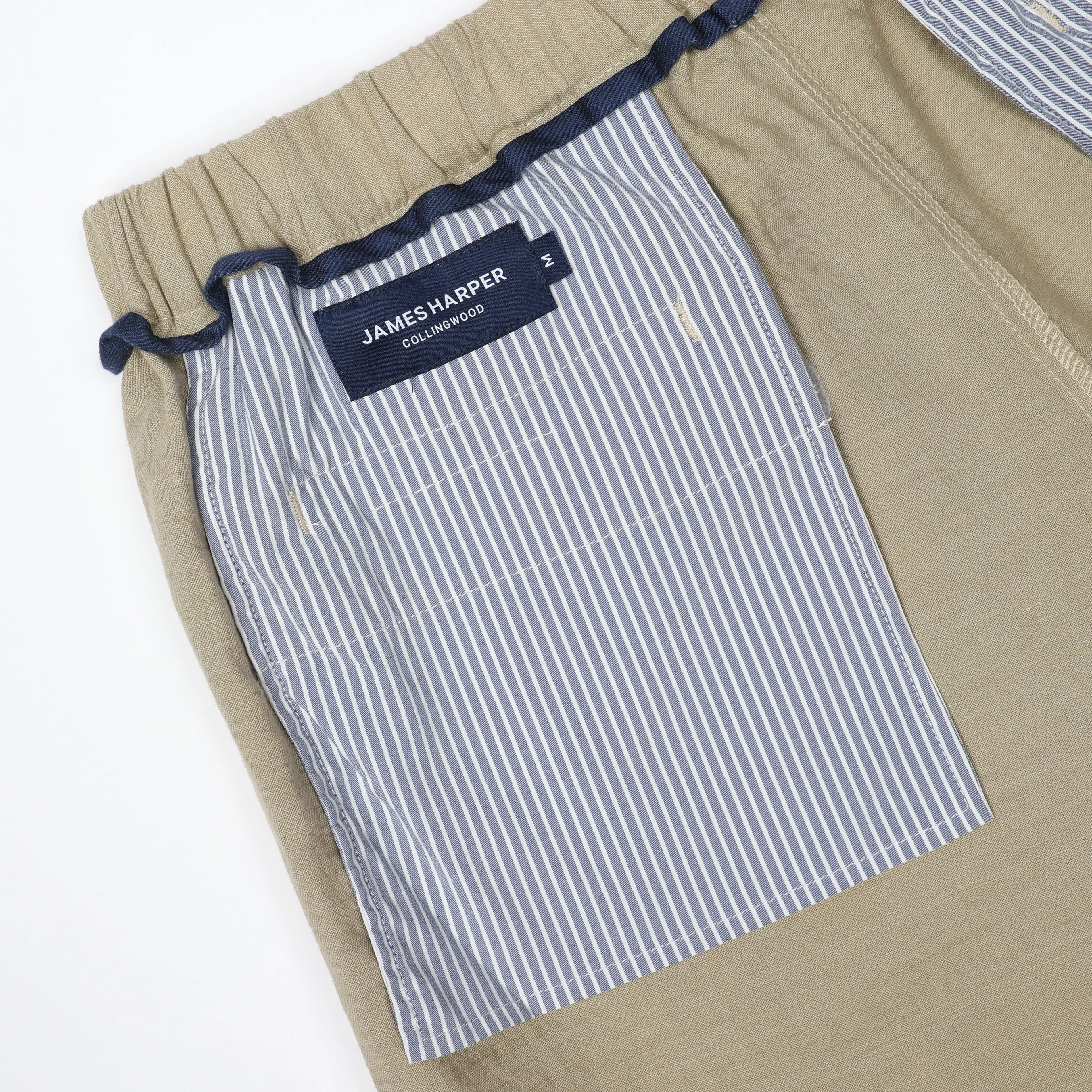 Pebble Linen Relaxed Waist Short