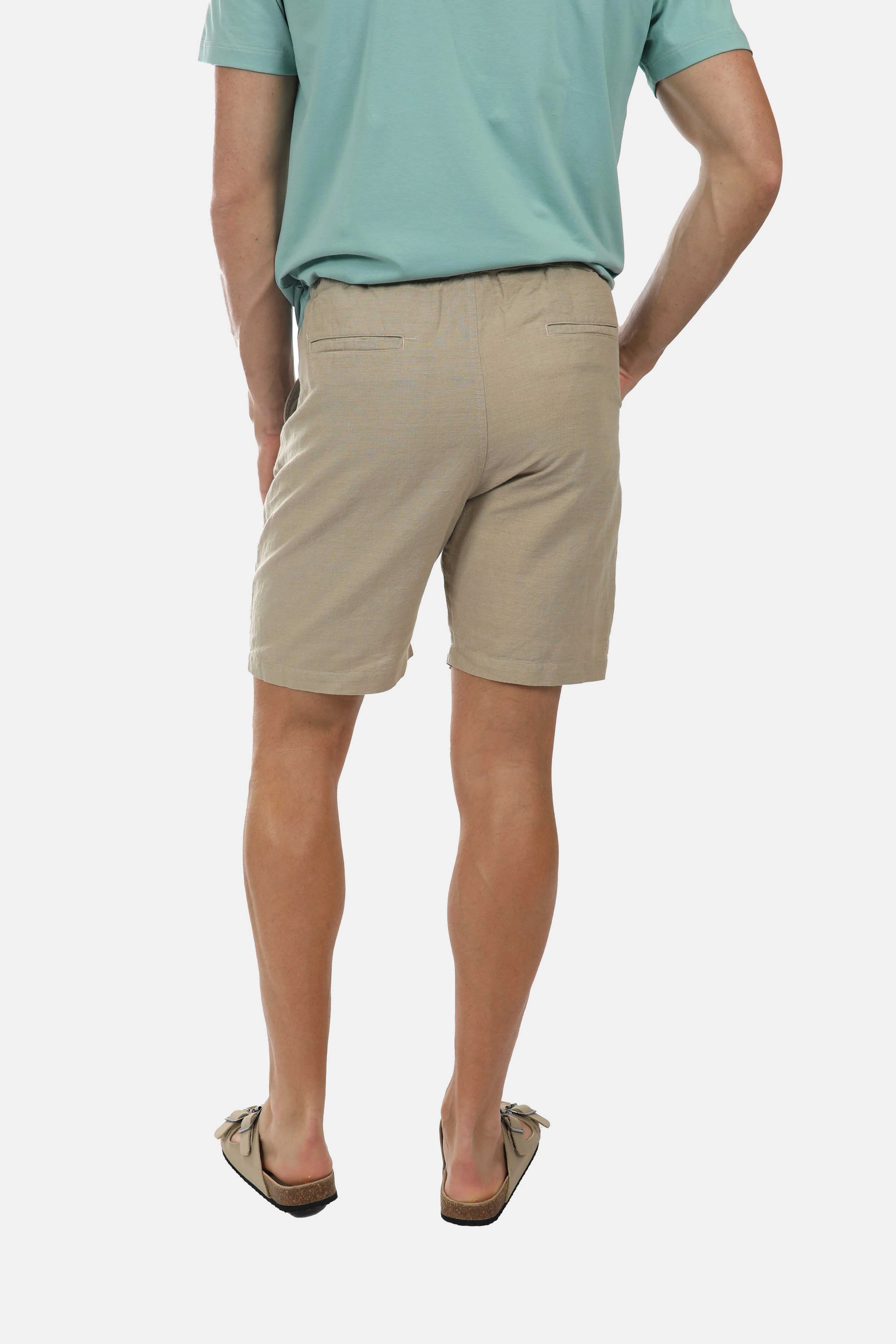 Pebble Linen Relaxed Waist Short