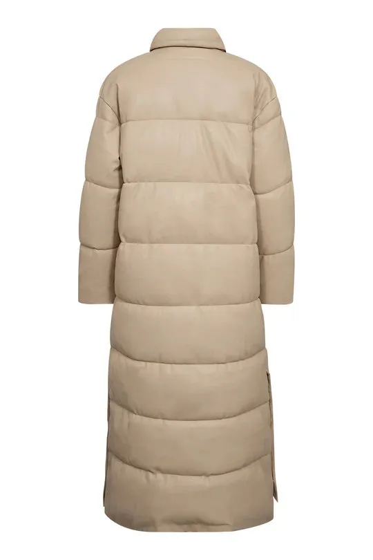 Pieszak Jules Faux Down Jacket-Chalk Beige-J234693